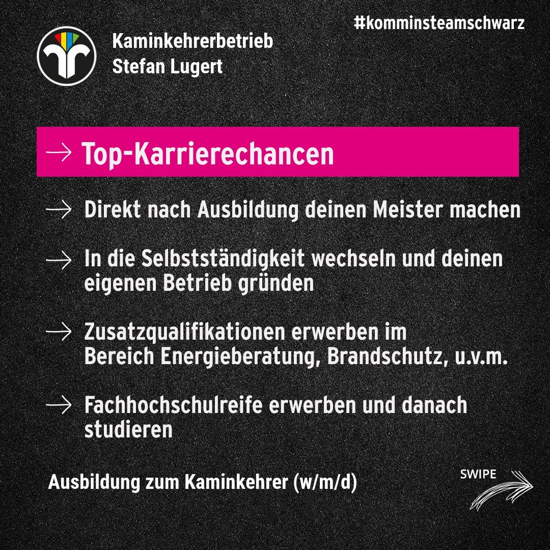 Top-Karrierechancen Kaminkehrer