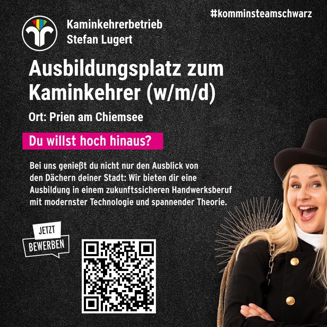 Du willst hoch hinaus – werde Kaminkehrer